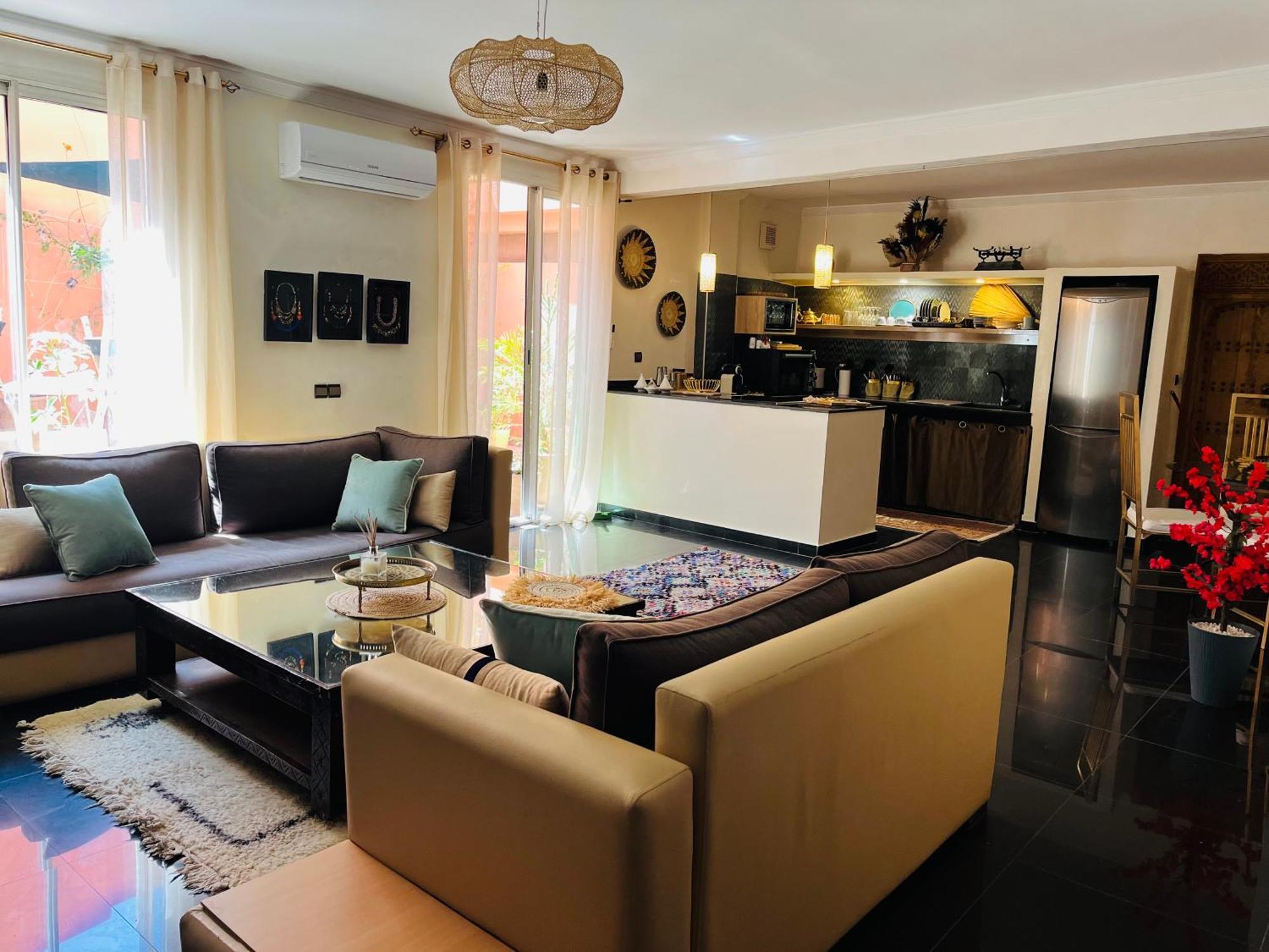 Loft Gueliz Apartment มาร์ราเกช ภายนอก รูปภาพ